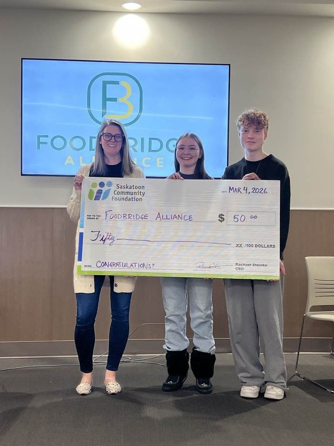 Runner-up cheque presentation to New Hope Dog Rescue