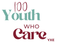 100 Youth Who Care YXE logo